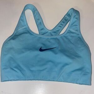 Blue Nike Sports Bra